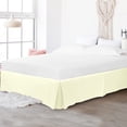 thumbnail image 2 of PiccoCasa Bed Skirt Double Brushed Microfiber with Dust Ruffle, Queen Cream, 2 of 8