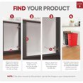 thumbnail image 4 of Rev-A-Shelf Double Pullout Trash Can 35 qt. for Kitchen, Red, RV-18KD-1618C-S, 4 of 12