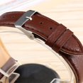 thumbnail image 2 of LYMAYTER Stylish Ladies Watch Stylish Women's Rose Pattern Watch - Faux Leather Strap, Quartz Movement, 2 of 7