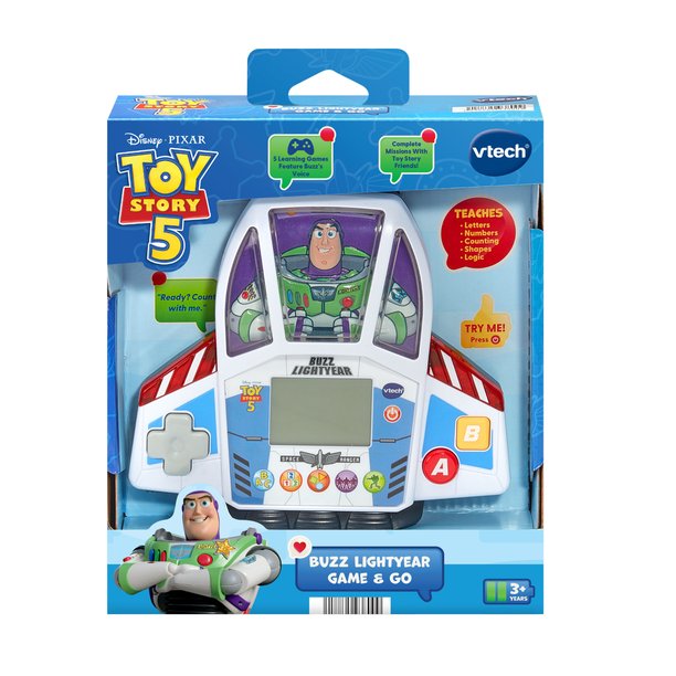 VTech Disney & Pixar Toy Story 5 Buzz Lightyear Game & Go With