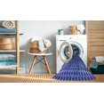thumbnail image 2 of Ahgly Company Machine Washable Indoor Rectangle Transitional Blue Area Rugs, 7' x 10', 2 of 7