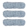 thumbnail image 1 of Unique Bargains Fil Chenille en Polyester Gris Pâle, 3 Écheveaux, 1 of 7