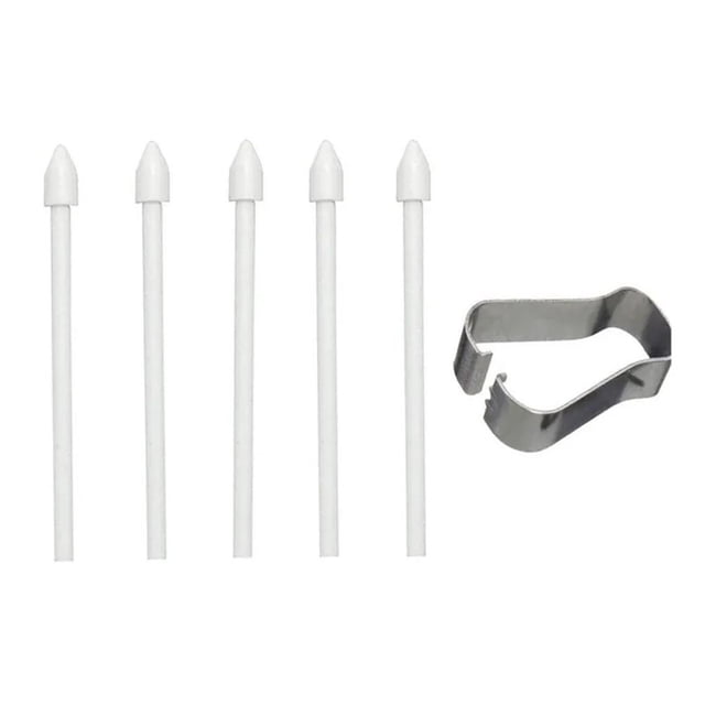 Recharges de Remplacement pour S Pen pour S24 Ultra - Lot de 5, Options Noir/gris Incluses
