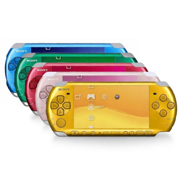 Sony Playstation Portable PSP 3000 Gaming Console, Random Color