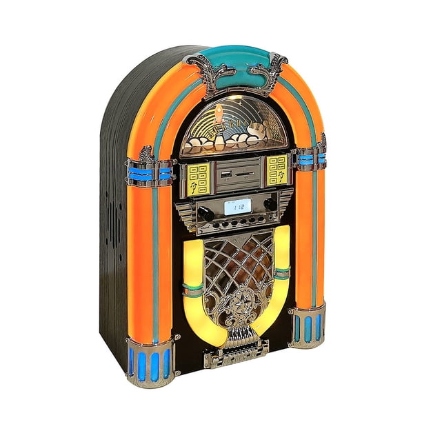 Arkrocket Athena Mini Jukebox / Tabletop CD Player / Bluetooth
