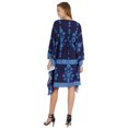 thumbnail image 4 of Bimba Robe Caftan Imprimée Maxi Robe Robe pour Femmes Tenue de Plage Courte Couvre-Maillot, 4 of 7