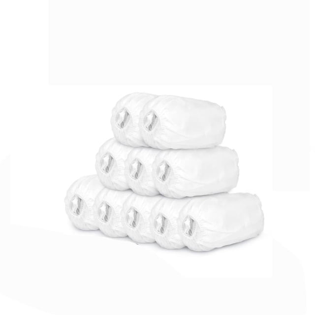 Feltree Shoe Covers Disposable 100 Pack 50 PairsBoot Covers Non-Slip for IndoorDurable Noiseless Shoe Booties Covers for Home Real EstateWorkplaceConstruction