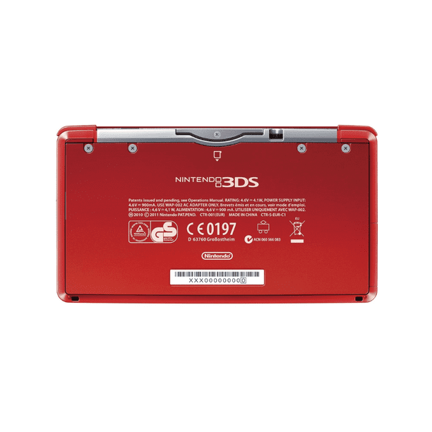 Nintendo - 3DS Handheld Video Game Console - Metallic Red
