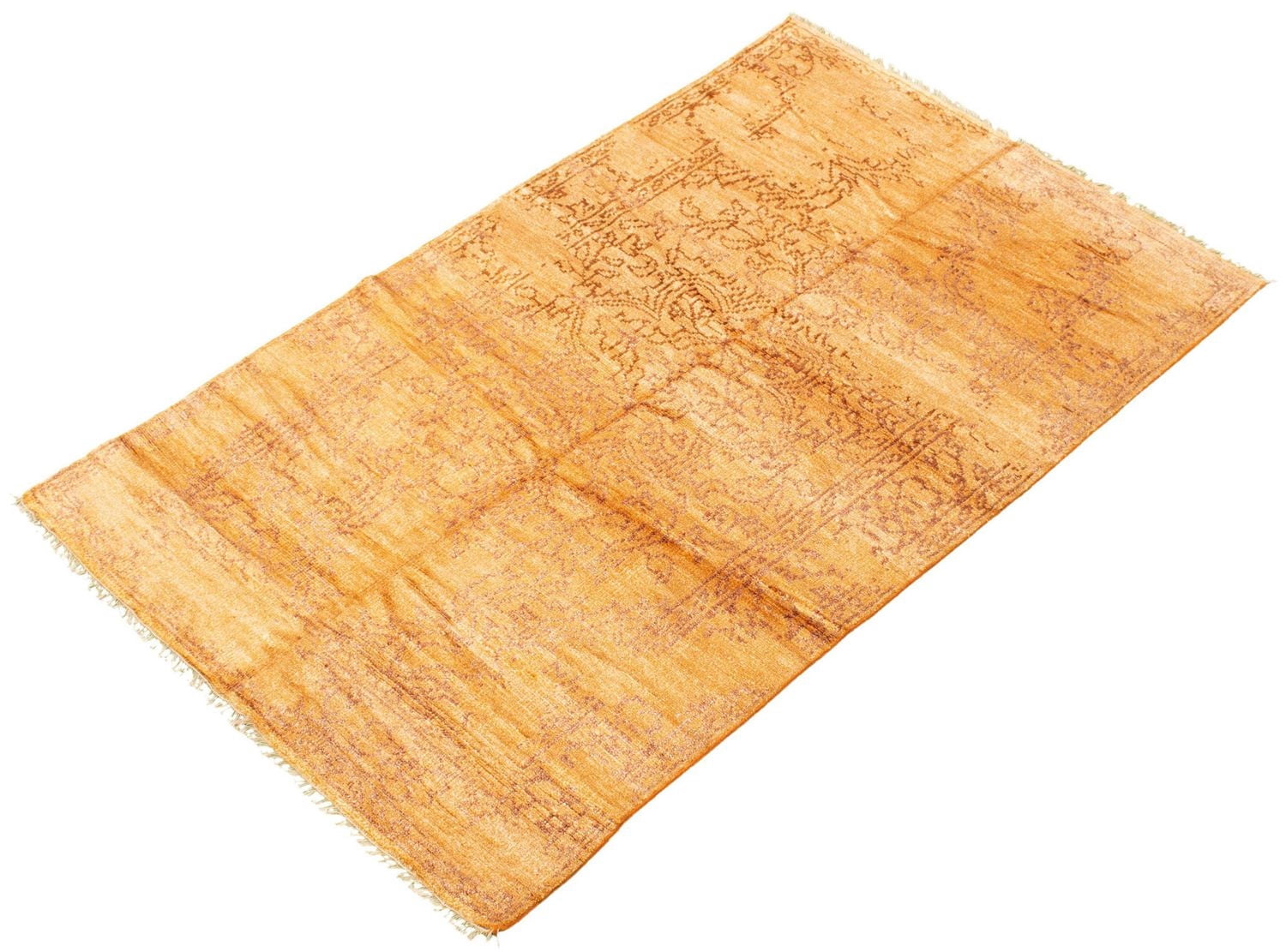 ECARPETGALLERY 4'10" x 7'11" Bordered Jules Oushak Hand-knotted Area Rug for Living Room, Dining Room and Bedroom in Oran