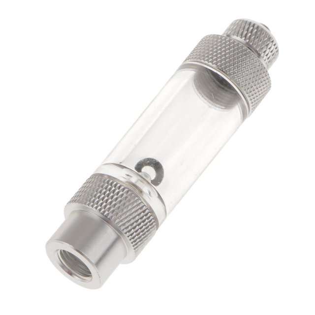 Milaget Aluminium Aquarium Inline CO2 Bubble with valve Single Head