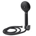 thumbnail image 2 of Shower Set Abs Shower Set Adjustable Shower Sets Bathroom Accessories Houseware Matte Black Handheld Showerhead With Showerhead Holder Bracket Hose Bathroom Tools, 2 of 8