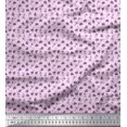 thumbnail image 1 of Soimoi Poly Georgette Fabric Clover Leaves Print Fabric by The Yard 52 Inch Wide, 1 of 3