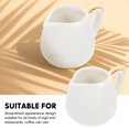 thumbnail image 2 of MasteelfCA 1Pc Ceramic Milk Kettle Practical Sauce Cup Exquisite Milk Cup (White), 2 of 8