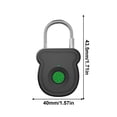 thumbnail image 3 of Cadenas Intelligent à Empreinte Digitale - Convient aux Bagages d'Extérieur en Acier Inoxydable - Portes, Armoires et Finances, 3 of 8
