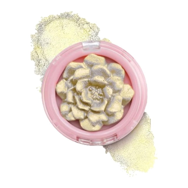 Dvkptbk rouge rouge Rose Blush Rose Toy Blush Rose Blush Flower Makeup Rose Powder Blush Blush Shimmering Rose