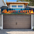 thumbnail image 4 of Forest Design Happy Camper Tent Banner Campfire Nature Scene for Outdoor Adventure Camping Event, 4 of 5