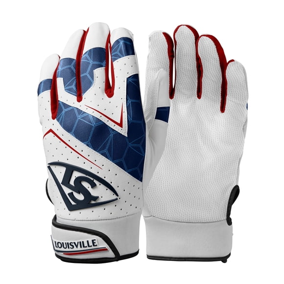 Louisville Slugger Gants de Frappe Authentiques 2.0 pour Adulte - USA Très Grand