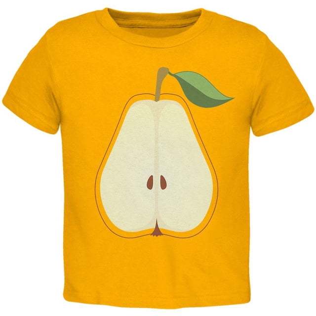 Halloween Pear Slice Costume Toddler T Shirt