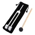 thumbnail image 1 of Milaget Tuning Fork Aluminum Alloy Practical Durability Premium Portable with Mallet Silver, 1 of 6