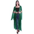 thumbnail image 1 of Moomaya Cardigan Long en Georgette Imprimée pour Femmes, Vêtements de Plage, Cache-Maillot, 1 of 5
