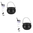 thumbnail image 1 of yingyy Halloween Witch Cauldrons Fog Maker Spooky Mist Effect Festive Decorations Safe To Wide Application silver UK  Plug 2Set, 1 of 6