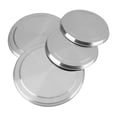 thumbnail image 3 of Khall Stove Cover,Stove Burner Cover,4Pcs/Set Stainless Steel Kitchen Stove Top Burner Covers Cooker Protection, 3 of 8