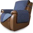 thumbnail image 1 of CHOK 2024 Housse Réversible Résistante à l'Eau pour Fauteuil Inclinable avec Sangles Élastiques Gris/gris Pâle, 1 of 7