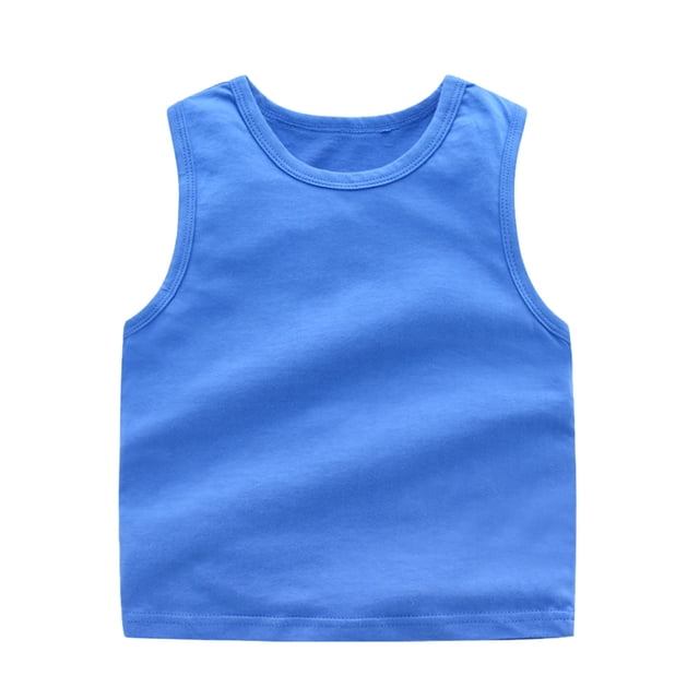 TZEWGL Sports Dance Ballet Gymnastics Dancewear For Girl Boy Soild Sleeveless Racerback Crop Tank For Newborns size 3-4T