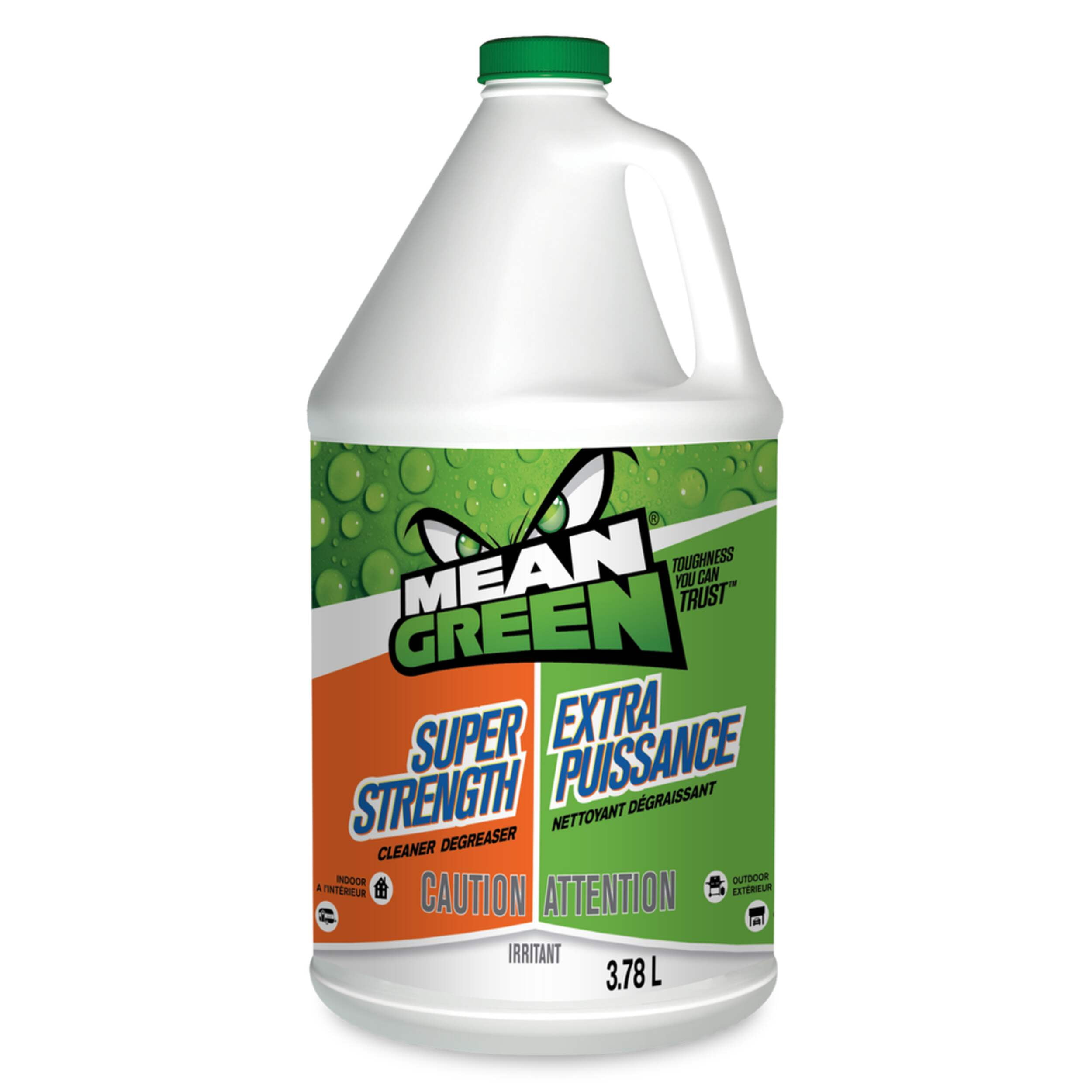 Nettoyant multi-usages super puissant Mean Green pour intérieur et extérieur, 3,78 L