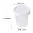 thumbnail image 3 of Plastic Takeout Dessert Cup | Transparent Food Grade Packaging Container | Leak-Proof Lid | Reusable Yogurt Fruit Snack Storage | Multiple Sizes | Single Pack | Stackable Design, 3 of 7