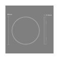 thumbnail image 2 of 10W Q21 Wireless Charger Safe Fast Charging Round Desktop Induction Wireless Charging Pad for Smartphone-Silver, 2 of 4