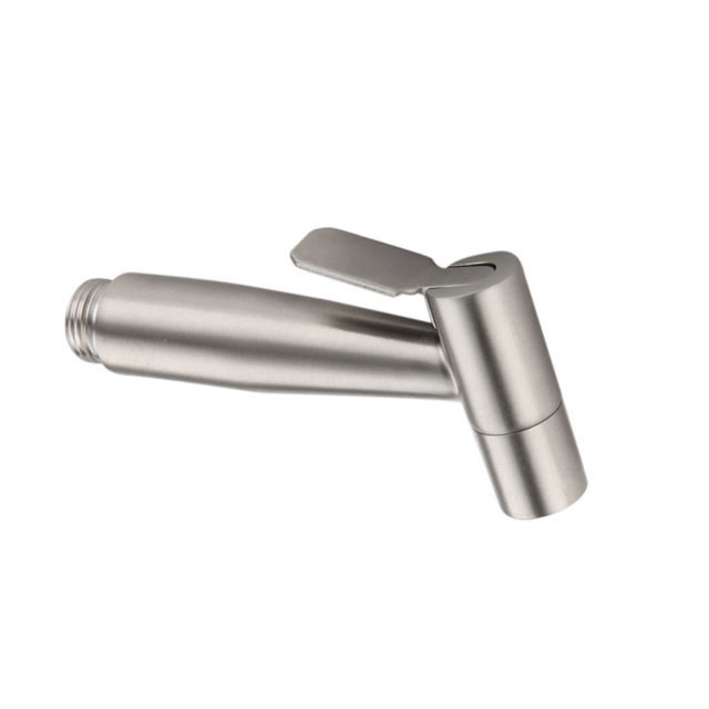 3 Pieces Stainless Steel Bathroom Sprayer Toilet Heat-resistant Hand Held Shattaf High Pressure Bidet Nozzle