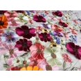 thumbnail image 3 of Three - dimensional sunflower floating soft mesh embroidery lace dress fabric, 3 of 7