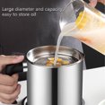 thumbnail image 4 of Oil Strainer Pot Stainless Steel Bacon Grease Can Oil Storage Can Container with Fine Mesh for Storing Frying Oil and Cooking Grease, 4 of 7
