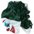 thumbnail image 3 of Batman Clown Latex Mask, Horror Spoof Halloween Cosplay Props, 3 of 4