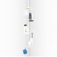 thumbnail image 2 of Era Pole Shower Caddy White, Adjustable Height 82.5-96in, 2 of 6