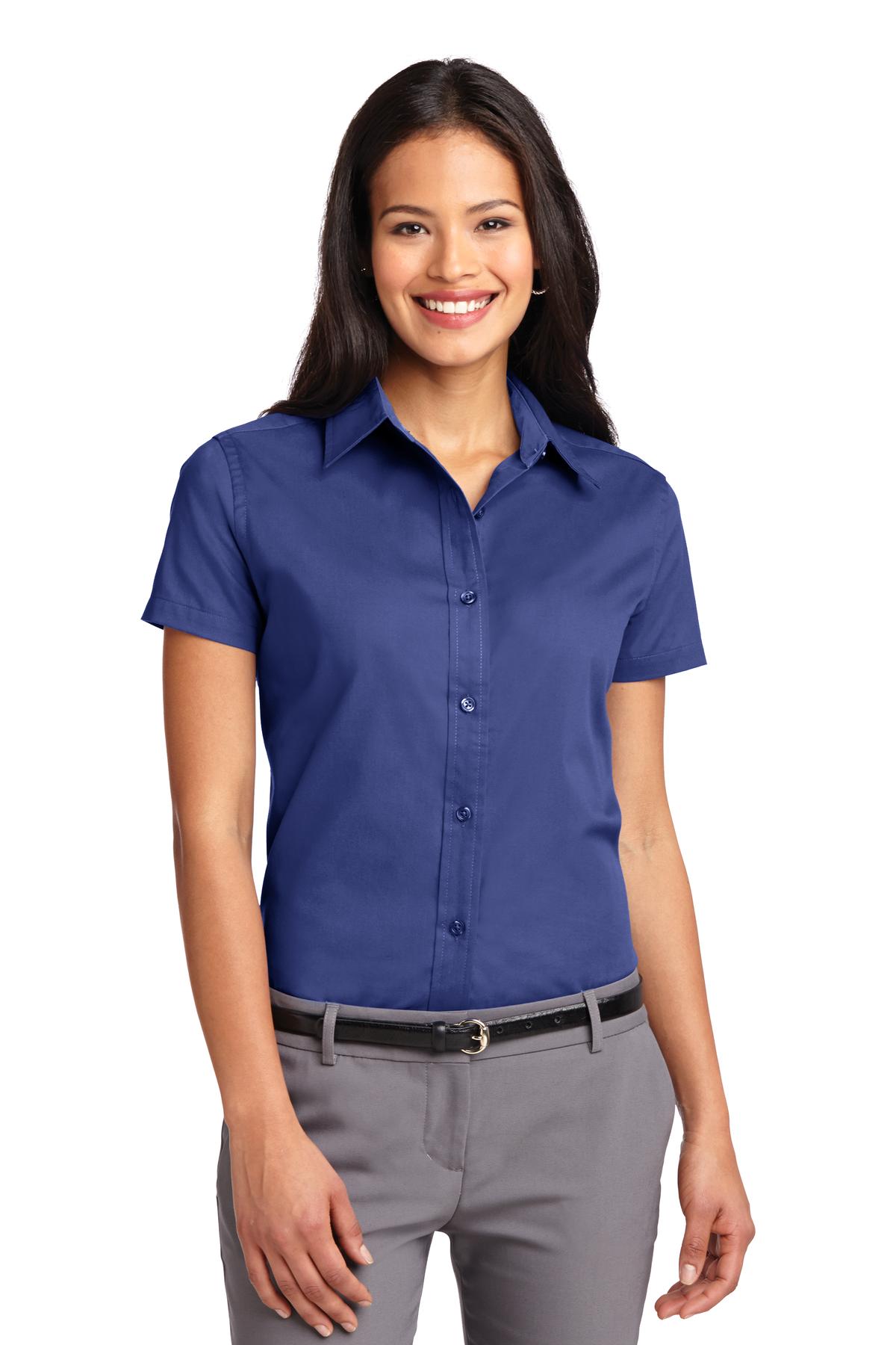 Port Authority Women's Short Sleeve Easy Care Shirt L508