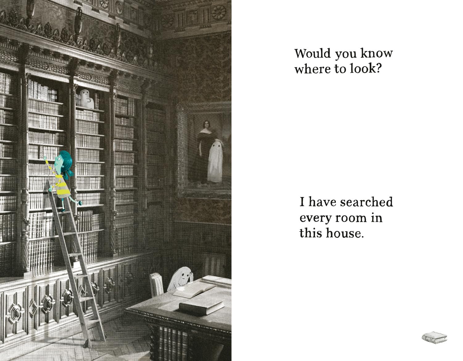 Seasonal : There'S A Ghost In This House By Jeffers, Oliver