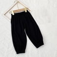thumbnail image 2 of QIPOPIQ Pantalon Ample à Enfiler pour Tout-Petits Filles 1-6 Ans Liquidation, 2 of 3