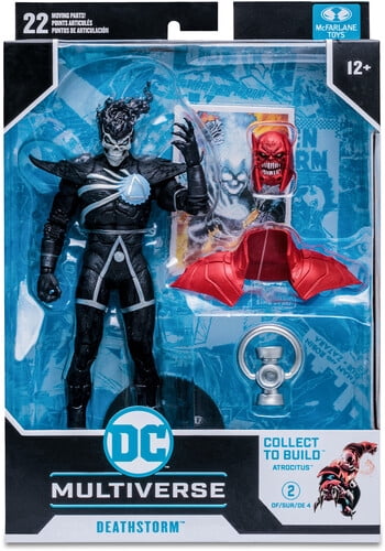 DC Build-A Wave 8 Blackest Night Deathstorm 7-Inch Scale Action Figure