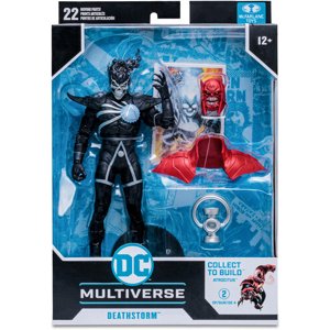 DC Build-A Wave 8 Blackest Night Deathstorm 7-Inch Scale Action Figure