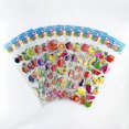 thumbnail image 1 of 12 Sheets/Set Dinosaur Series Cartoon Stickers For Child Notebook Skateboard DIY Waterproof Cute Sticker Toy Boys Gift Fruit vegetable 2, 1 of 6
