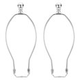 thumbnail image 1 of Unique Bargains Kit de Lampe de 10 Pouces avec Support d'Abat-jour en Chrome, 2 Ensembles, 1 of 6