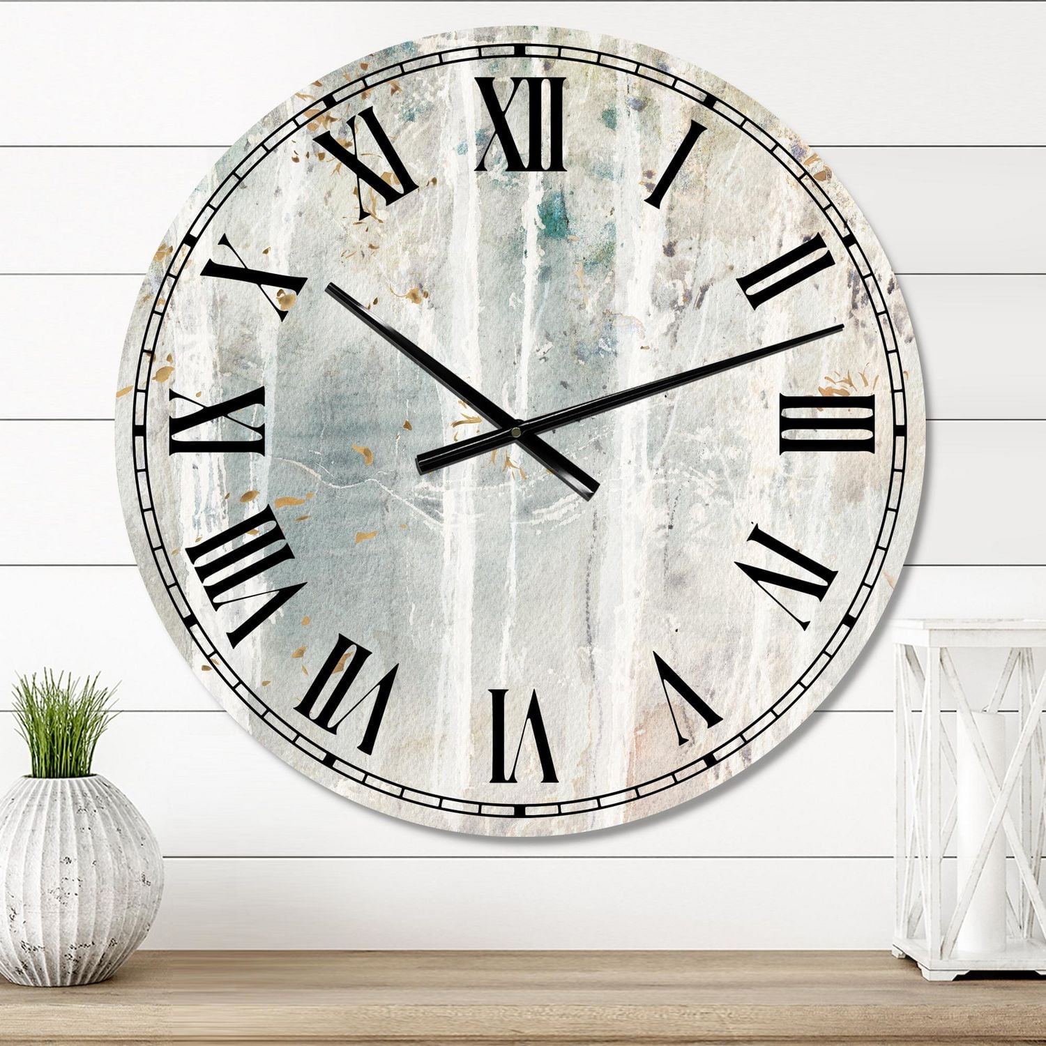 Designart Une promenade dans les bois dans la forêt VI horloge murale