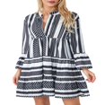 thumbnail image 1 of Womens Summer Floral Mini Dress Boho Flowy Short Dresses Long Sleeve Cocktail Dress, 1 of 7