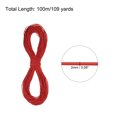 thumbnail image 2 of Uxcell Elastic Cord Heavy Stretch String Rope for Crafting DIY Sewing Hook Straps Camping Tie Down Strap Red 2mm x 100m, 2 of 5
