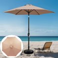 thumbnail image 1 of Parasol de Terrasse Extérieur Toile de Parasol Remplaçable Parasol de Table Extérieur Toile de Parasol Parasol de Terrasse Toile de Parasol de Jardin, 1 of 7