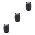 thumbnail image 4 of relayinert et Organiser Éponges en Forme de Chat Lavables et Réutilisables Boîte de Rangement Fond Noir Ensemble de 3, 4 of 6