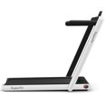 thumbnail image 3 of Patiojoy Tapis Roulant Pliant 2 en 1 Machine de Course Électrique avec Haut-Parleur Bluetooth Blanc, 3 of 6