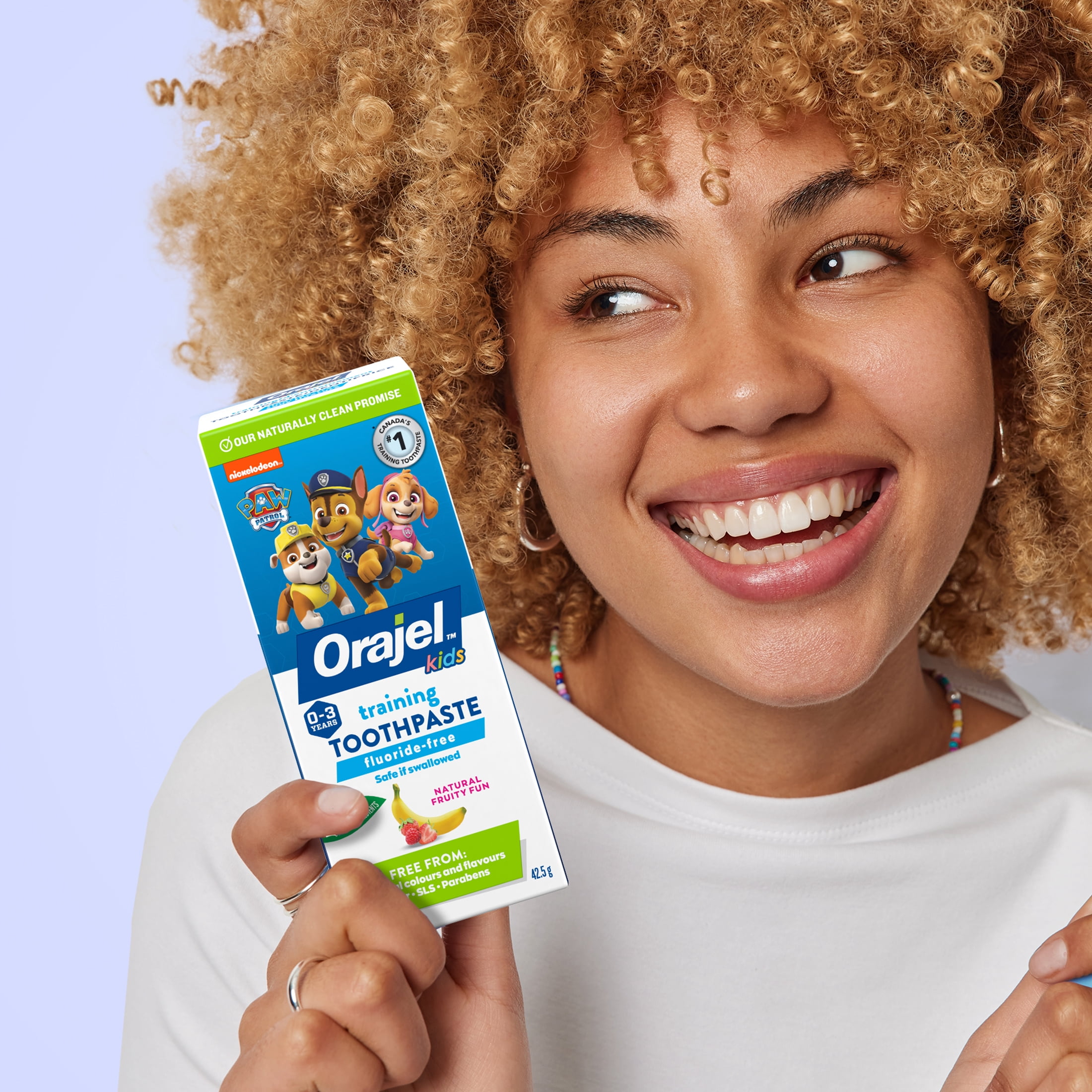 Dentifrice d’entraînement sans fluorure PAW Patrol Orajel Enfants